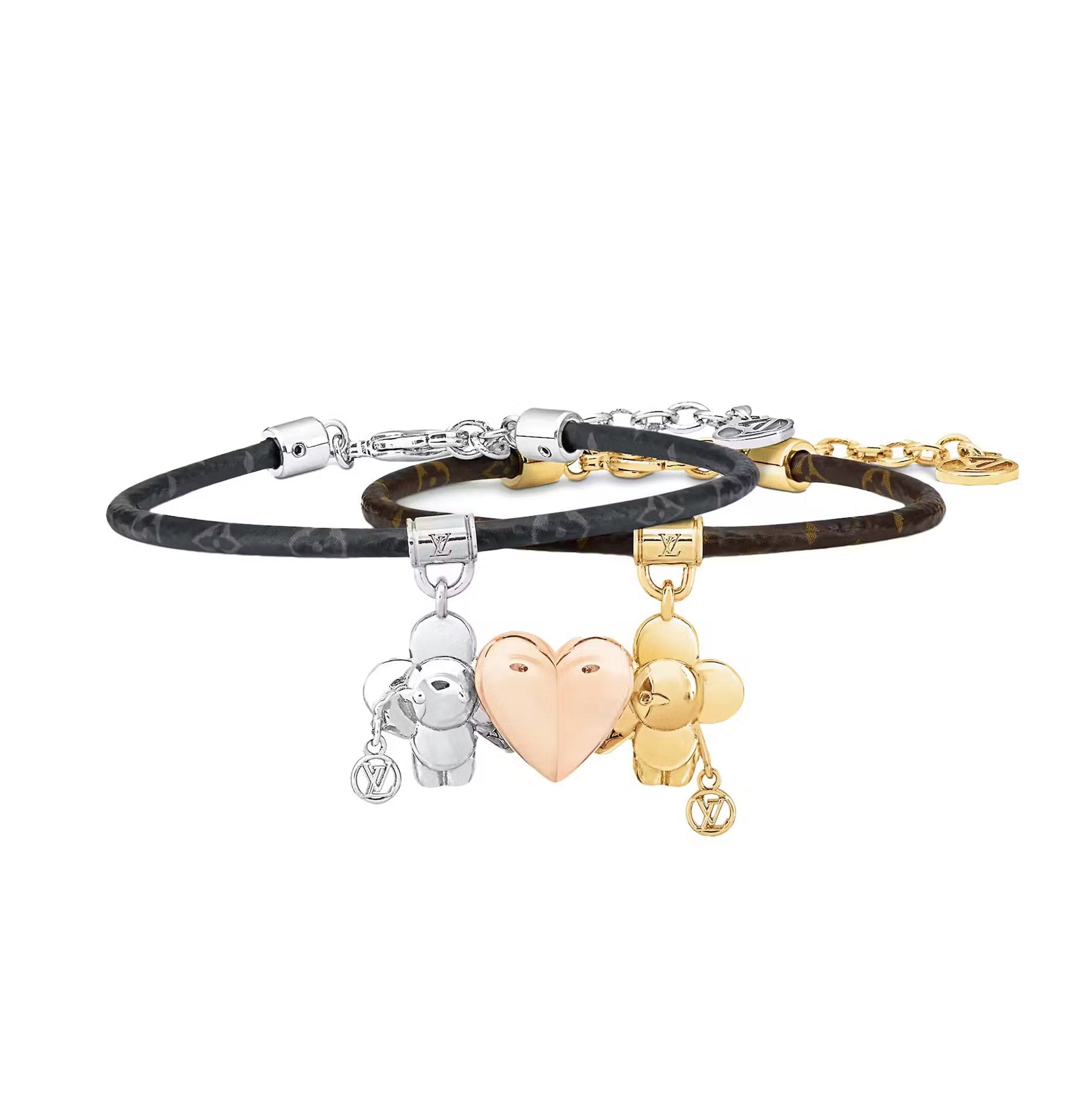 18K Louis Vuitton Vivienne Amour One Set Bracelets