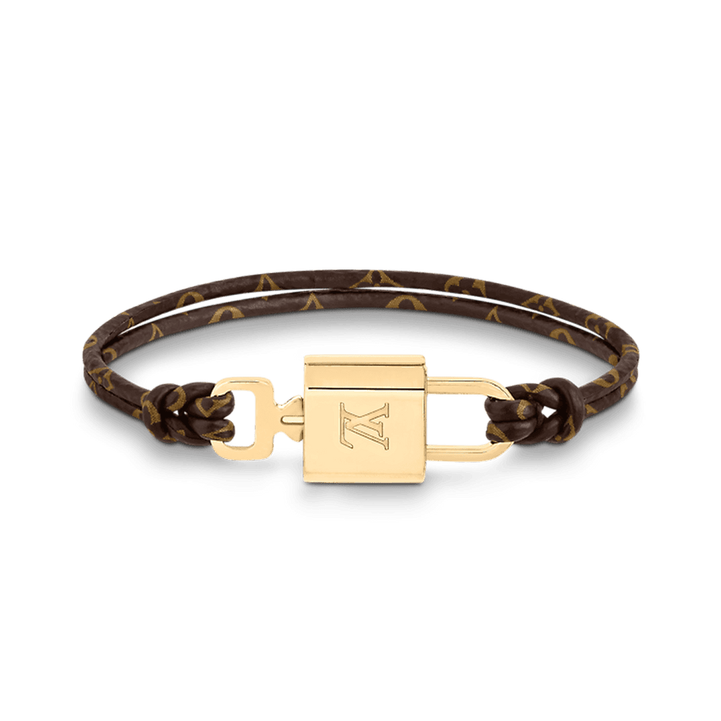 18K Louis Vuitton Lock It Again Bracelet
