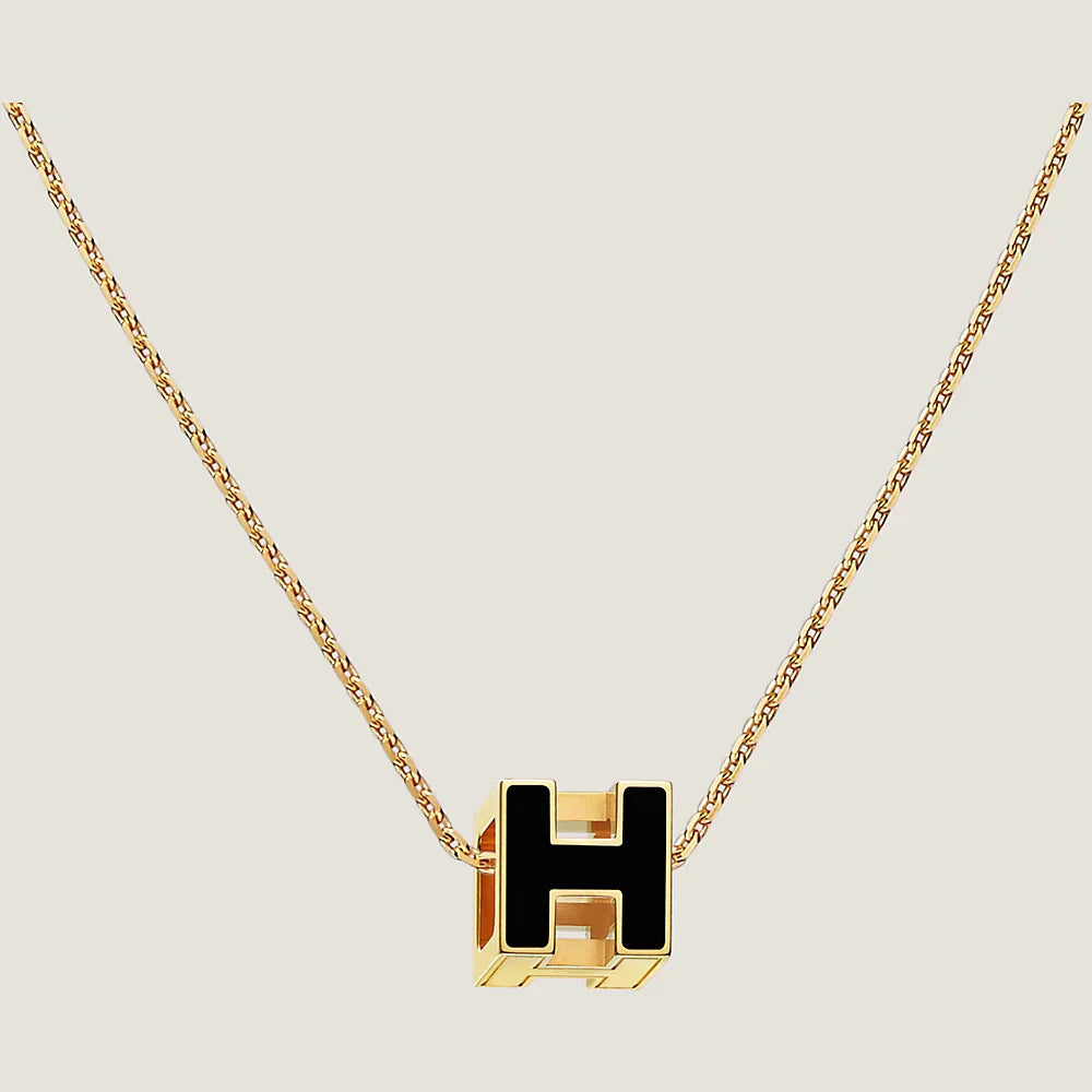 18K Cage D'H Hermes Necklace