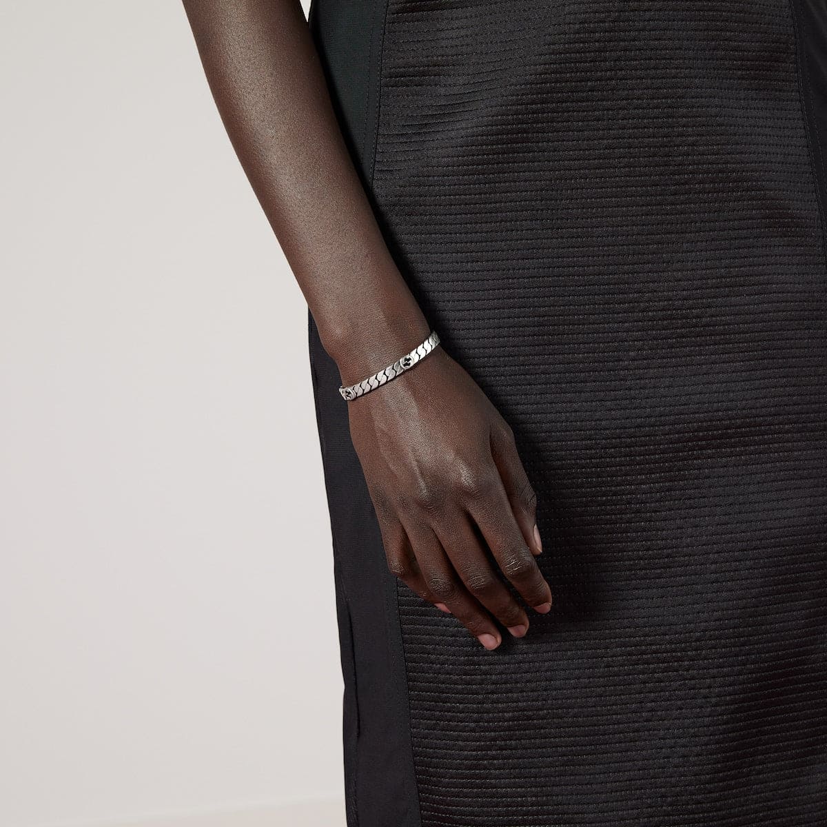 Double Gucci Interlocking Gucci Cuff Bracelet