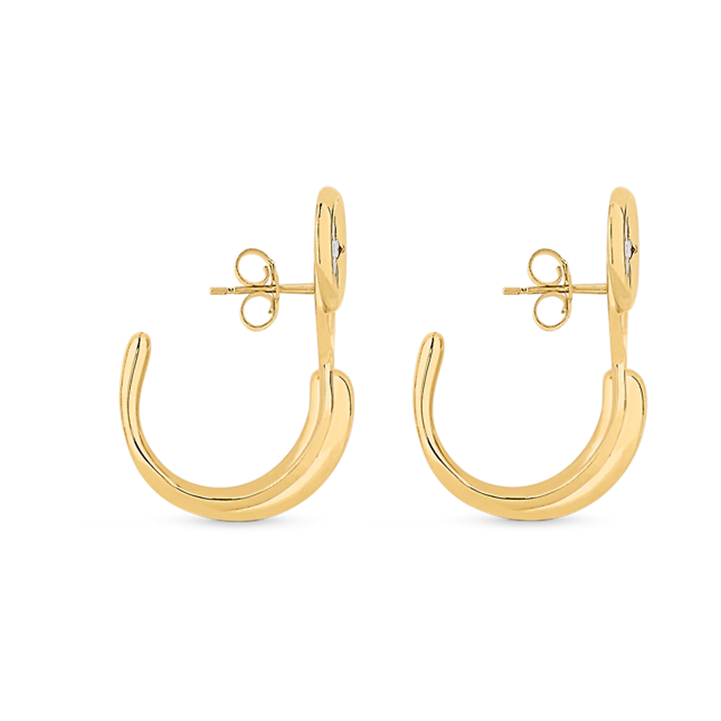 18k Louis Vuitton Symphony Earrings