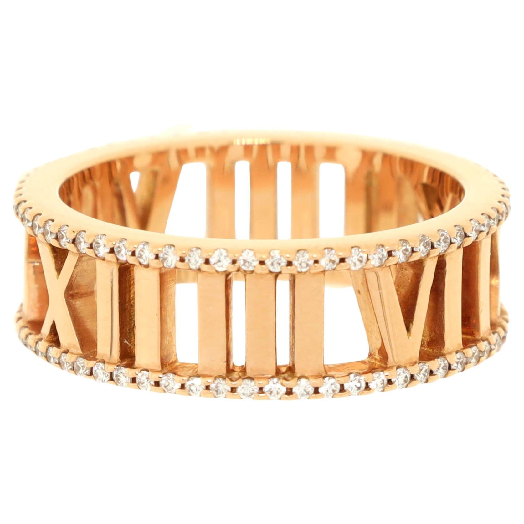 18K Tiffany Atlas Diamond Ring