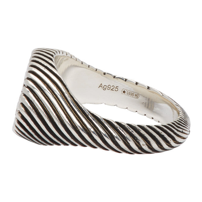 Double Gucci Marmont Pinky Ring