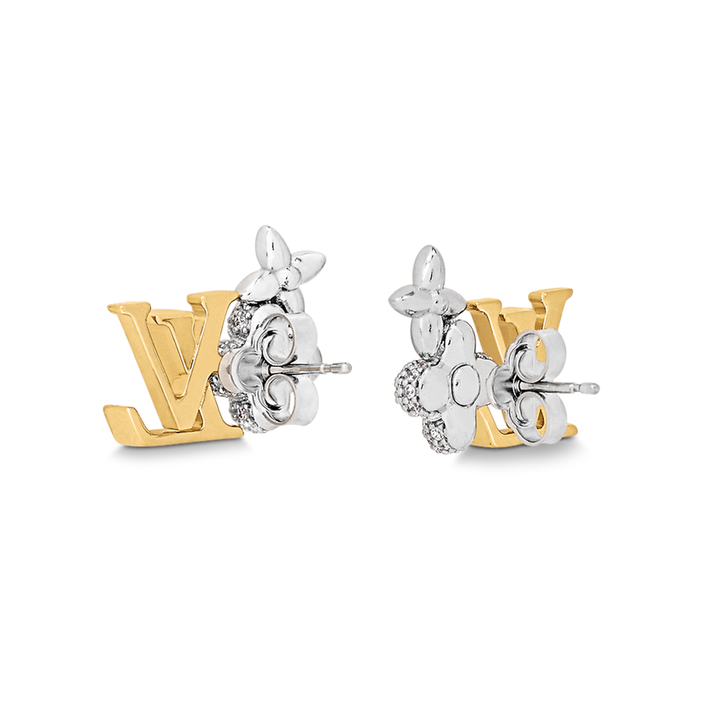 18K Louis Vuitton Gram Earrings
