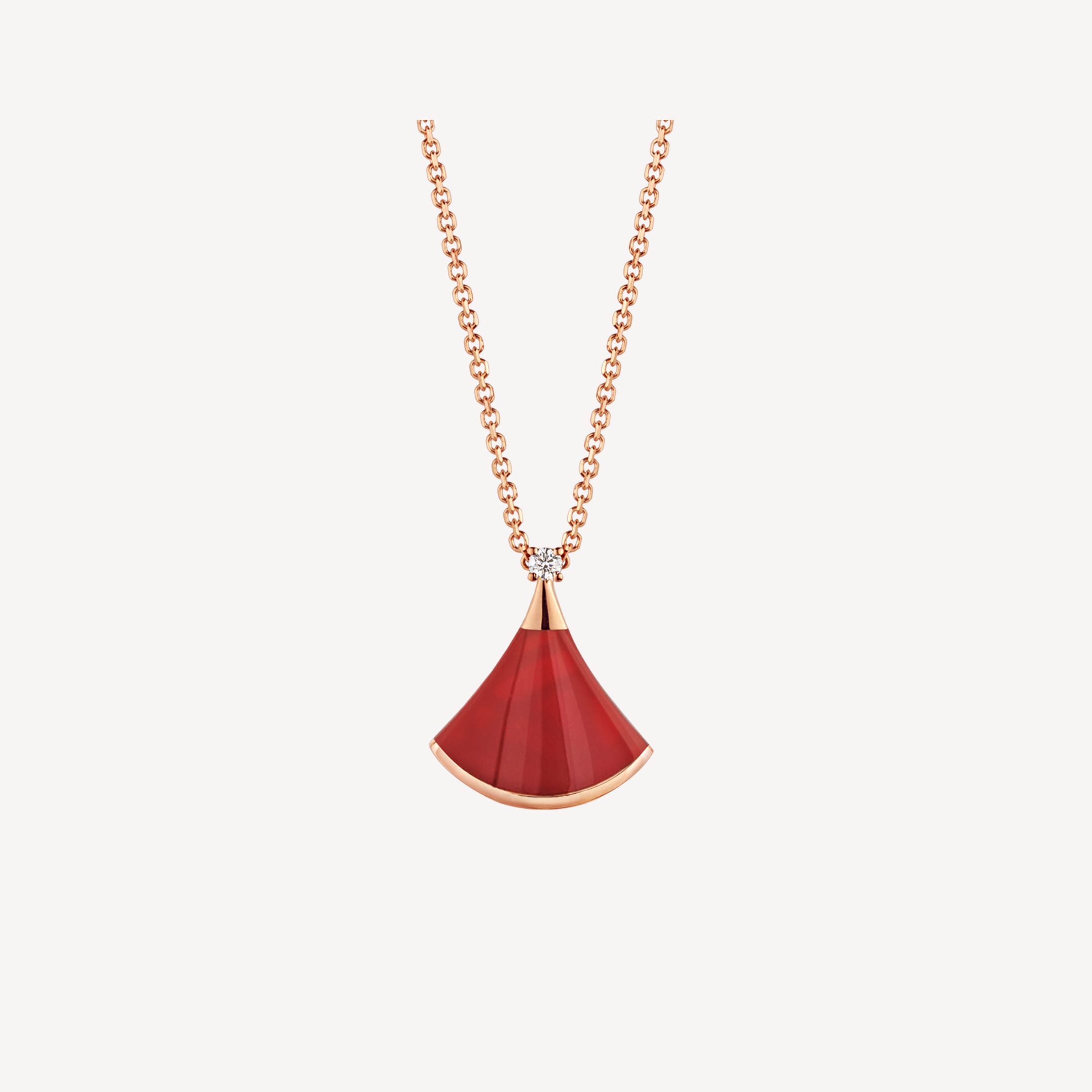 18K BVLGARI BVLGARI Dream Carnelian Necklace