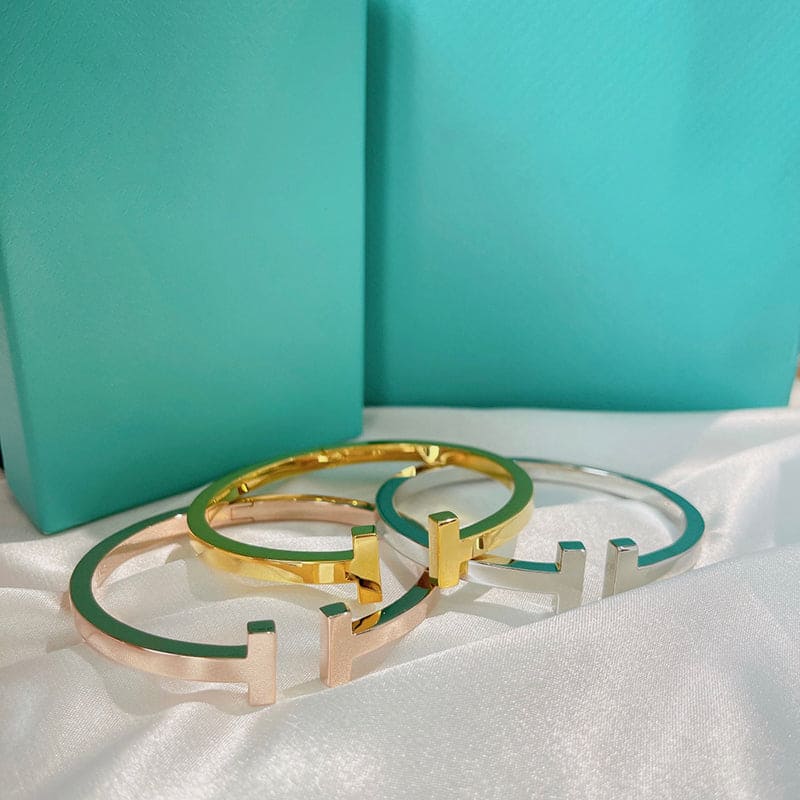 18K Tiffany Square Bracelet