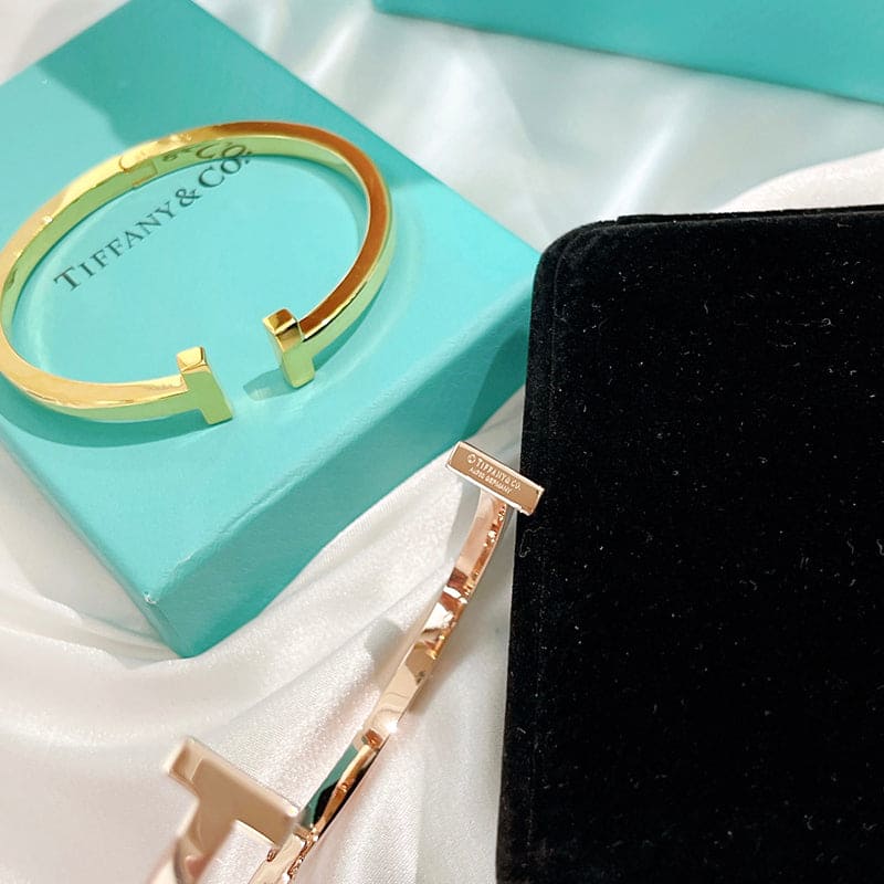 18K Tiffany Square Bracelet