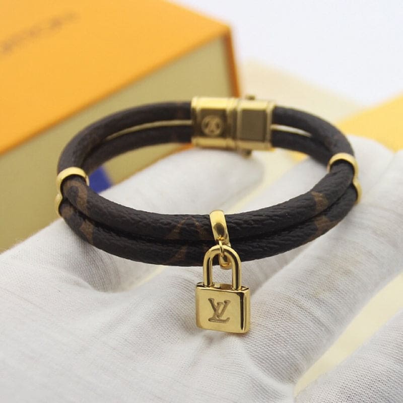 18K Louis Vuitton Keep It Twice Monogram Bracelet