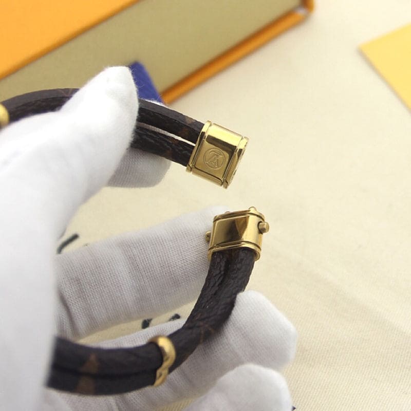 18K Louis Vuitton Keep It Twice Monogram Bracelet