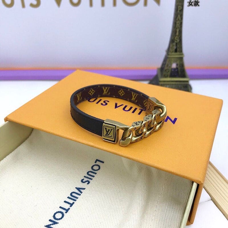 18K Louis Vuitton Monochain Reverso Bracelet