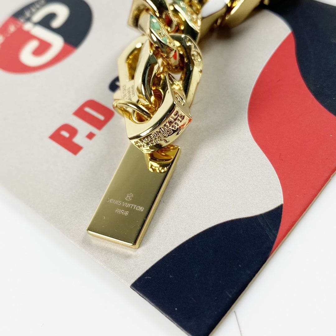18K Louis Vuitton NBA Chain Links Bracelet