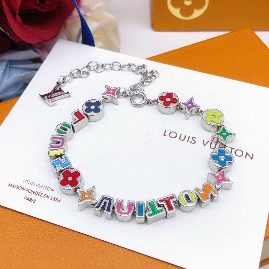 18K Louis Vuitton Monogram Party Bracelet