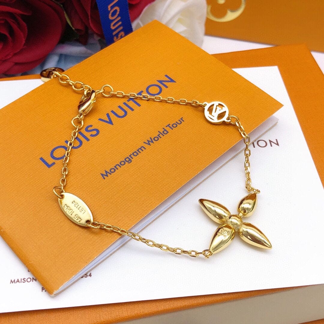 18K Louis Vuitton Louisette Bracelet