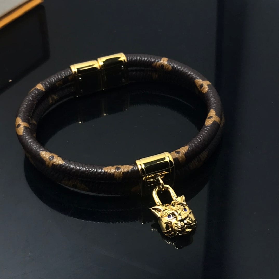 18K Louis Vuitton Precious Tiger Bracelet