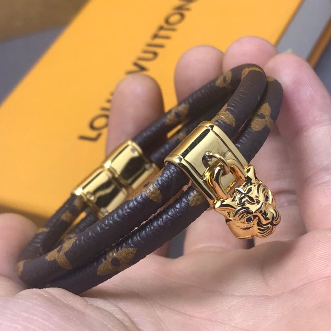18K Louis Vuitton Precious Tiger Bracelet