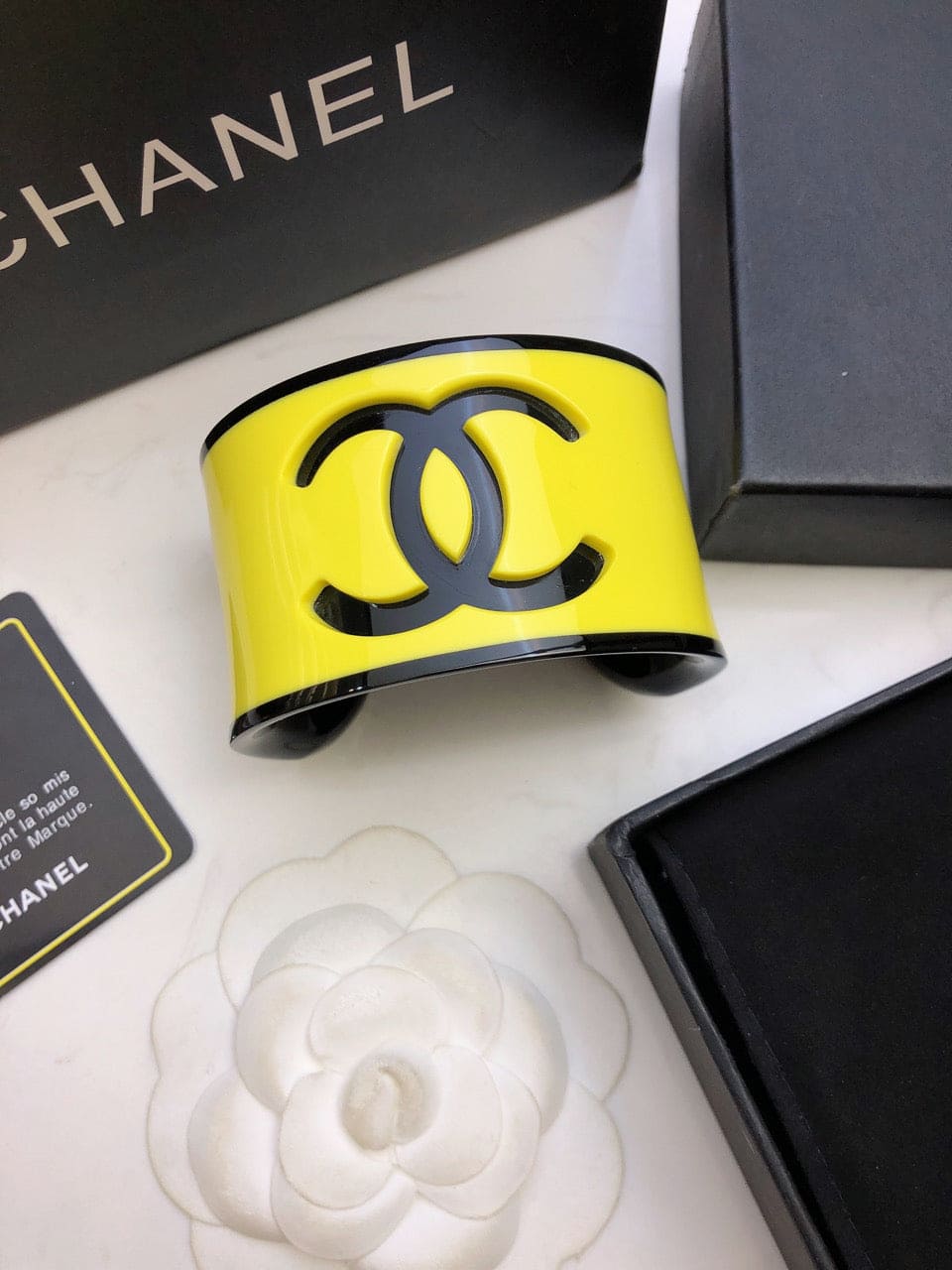 Chanel Yellow  Bracelet