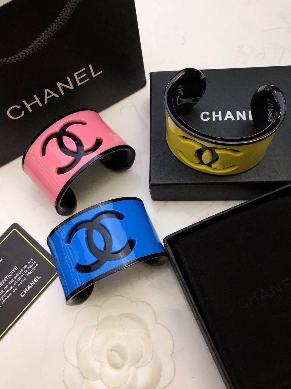 Chanel Yellow  Bracelet