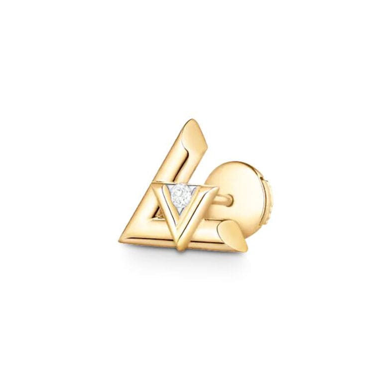 18K Louis Vuitton Volt One Earrings