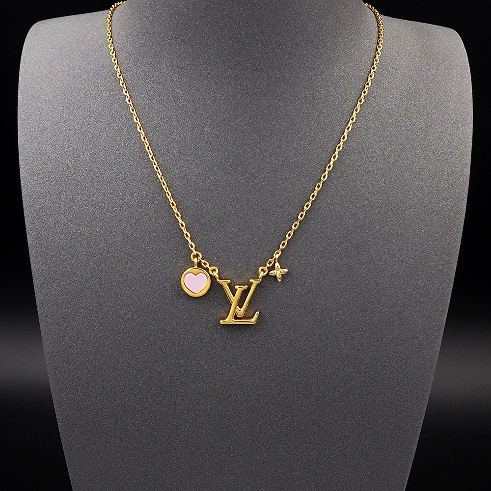 18K Louis Vuitton Iconic Heart Necklace