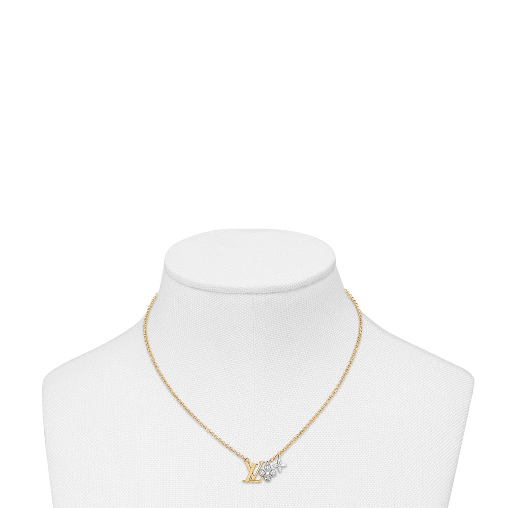 18K Louis Vuitton Gram Necklace