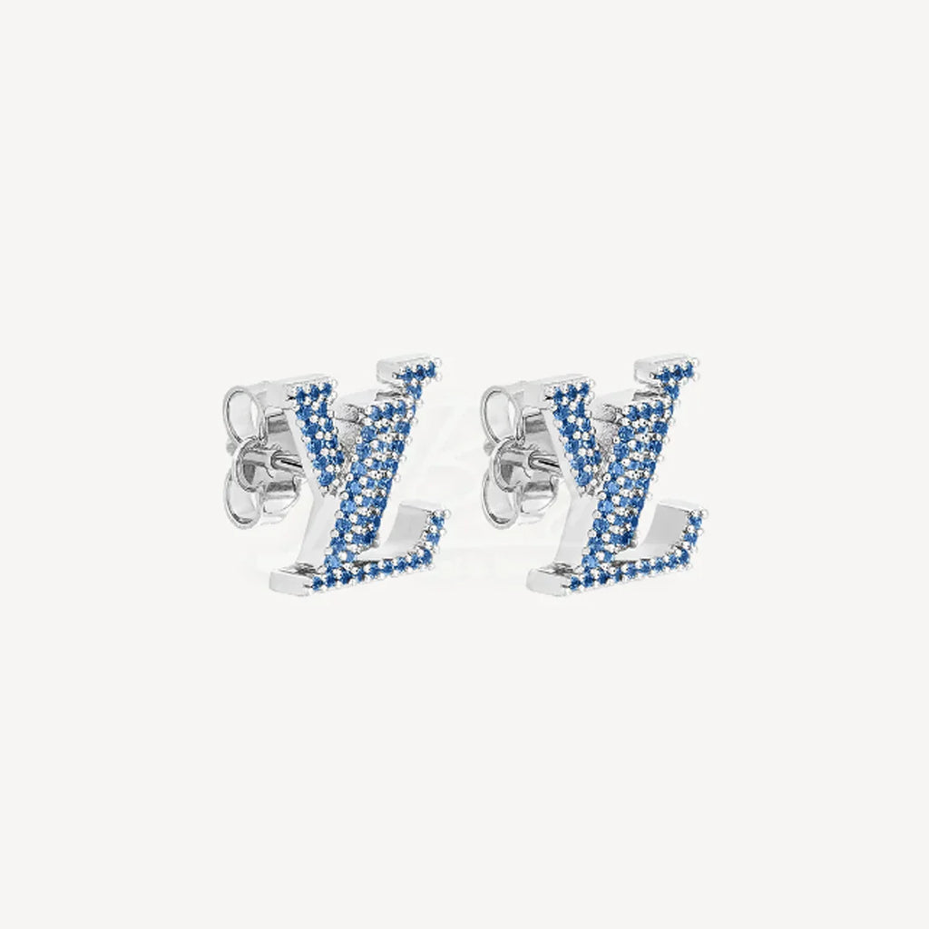 18K Louis Vuitton Iconic Aquamarine Earrings