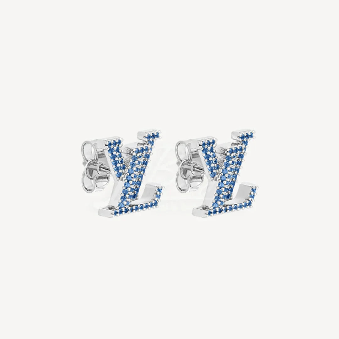 18K Louis Vuitton Iconic Aquamarine Earrings