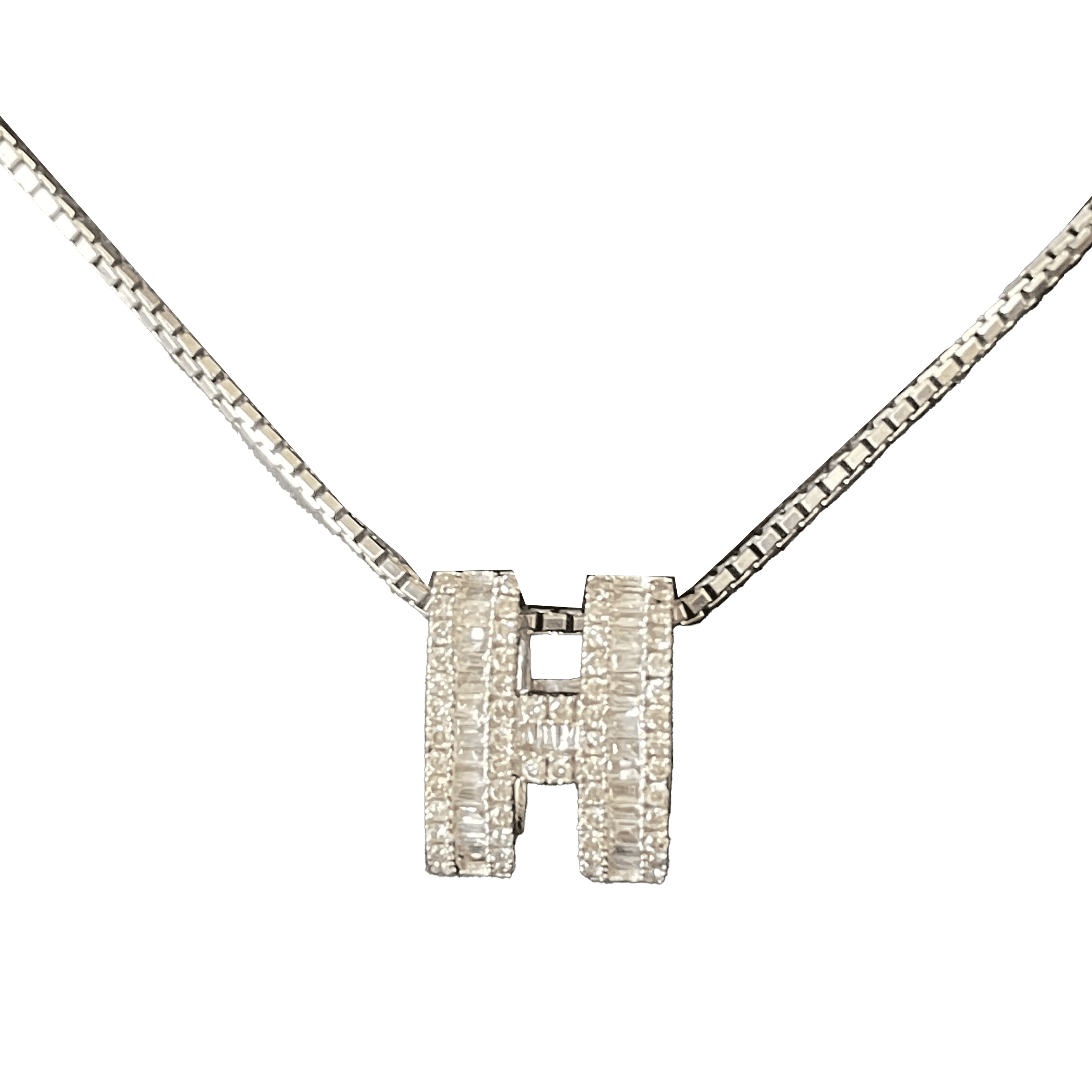18K Hermes Diamonds Necklace