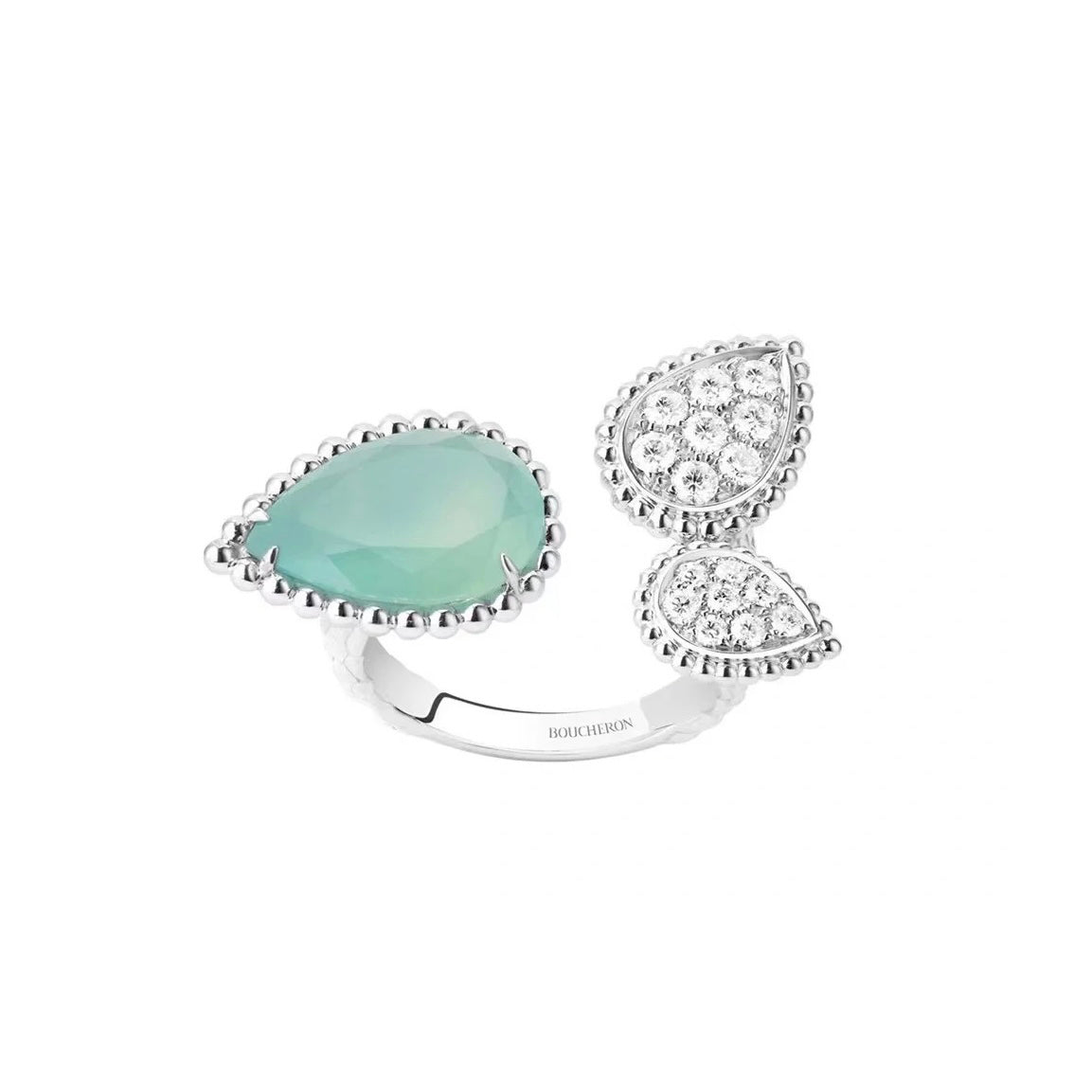 18K Serpent Boh¨¨me Diamonds Ring