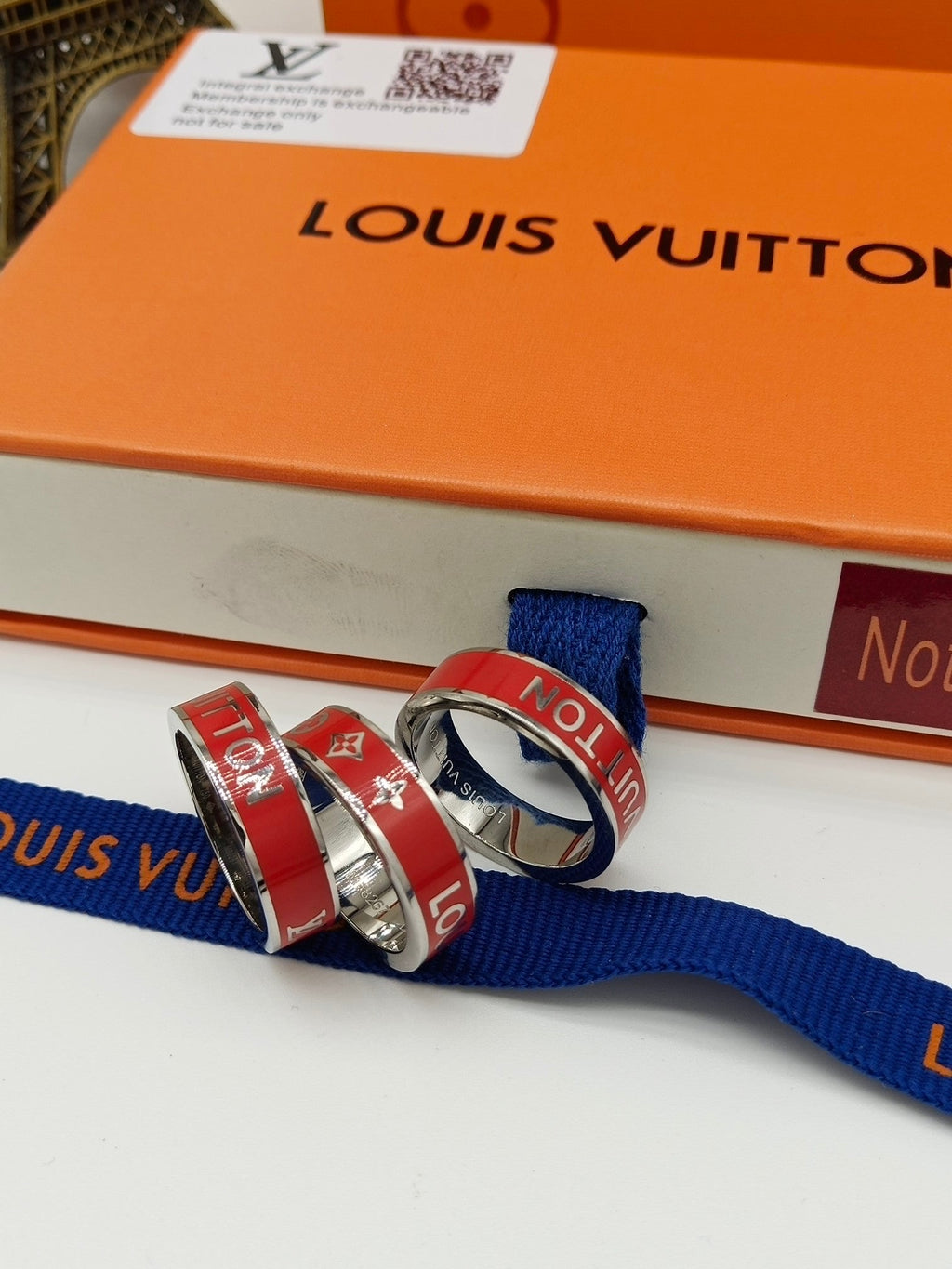 18K Louis Vuitton Red Ring