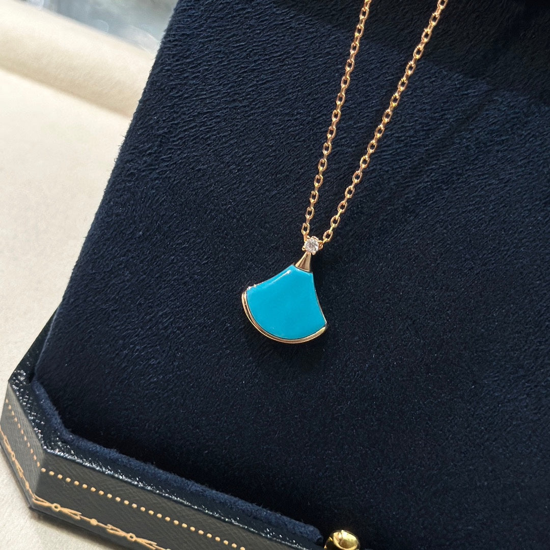 18K BVLGARI BVLGARI Dream Turquoise Pendant Necklace