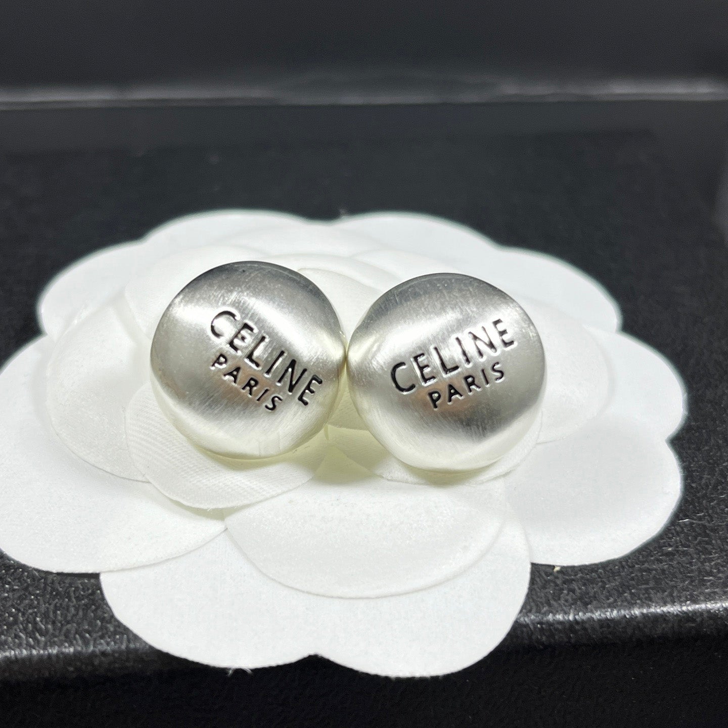 18K Celine Cicle Earrings