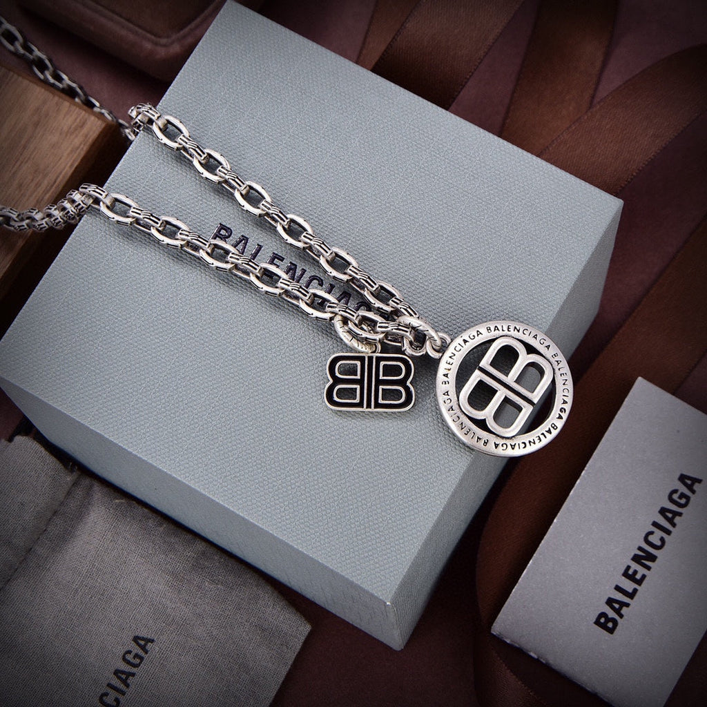 18K Balenciaga Chain Necklace