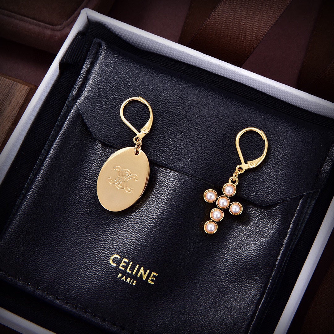 18K Celine Precious Earrings