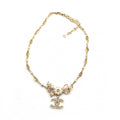 18K  Chanel Flower Diamond Necklace