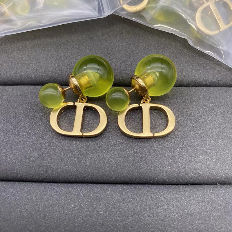 18K Petit Dior Earrings