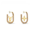 18K Louis Vuitton My Chain Earrings