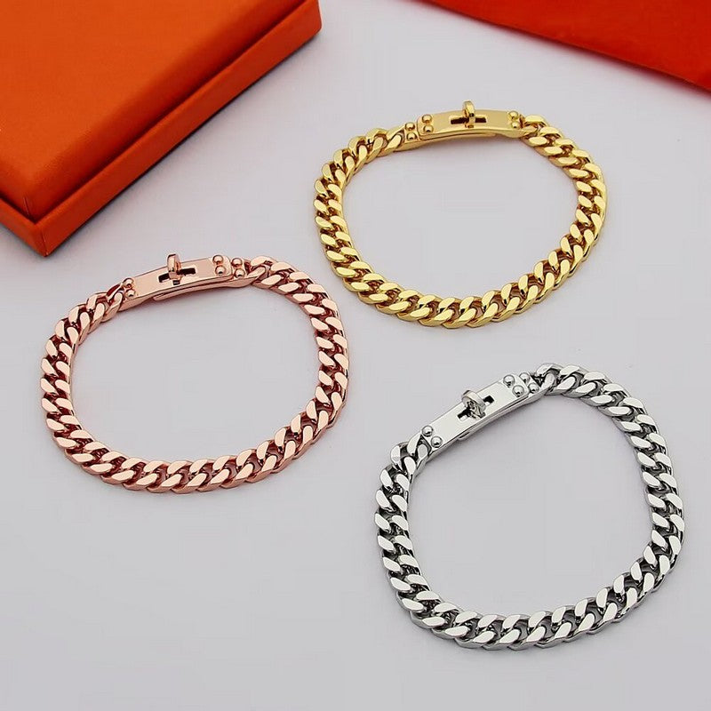 18K Kelly Hermes Chain Bracelet