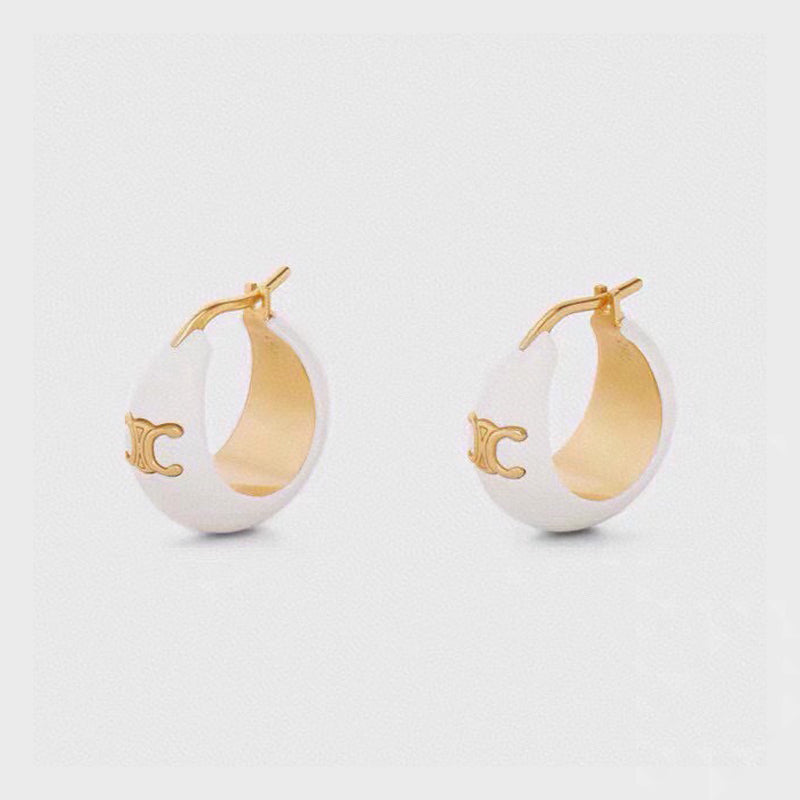 18K Celine Pearl Earrings