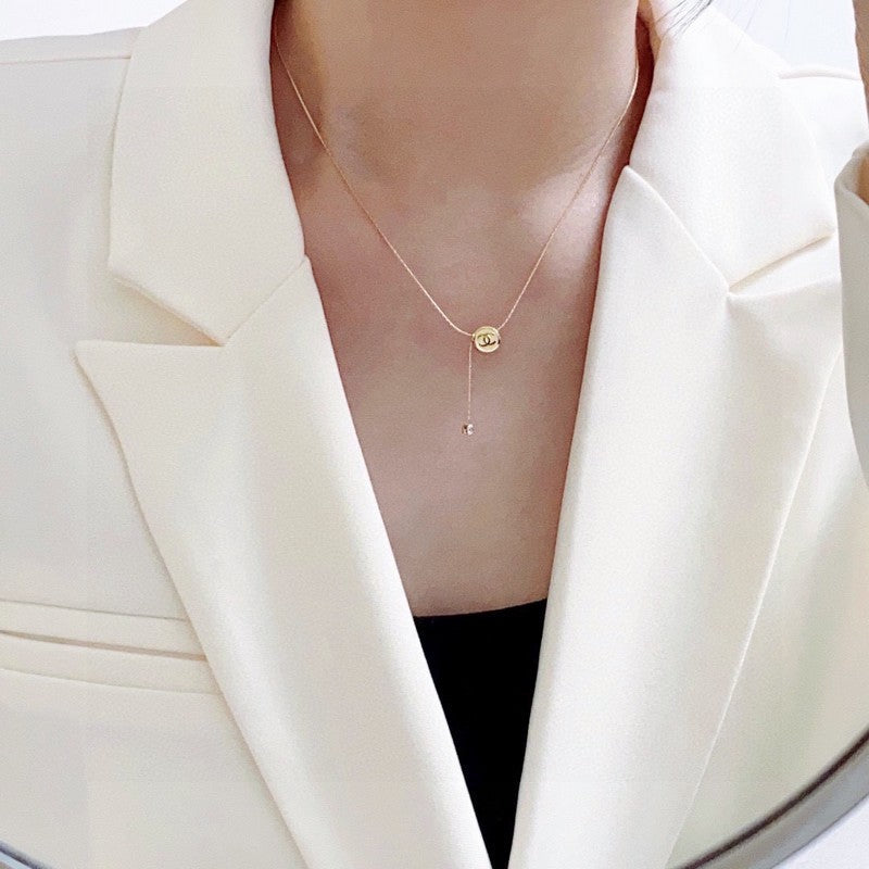 18K  Chanel Gold Necklace