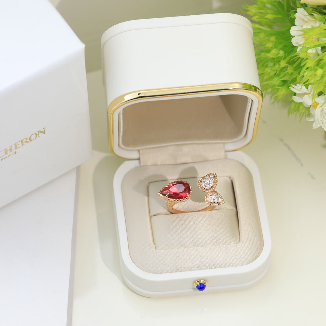 18K Serpent Boh¨¨me Diamonds Ring