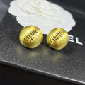 18K Celine Cicle Earrings