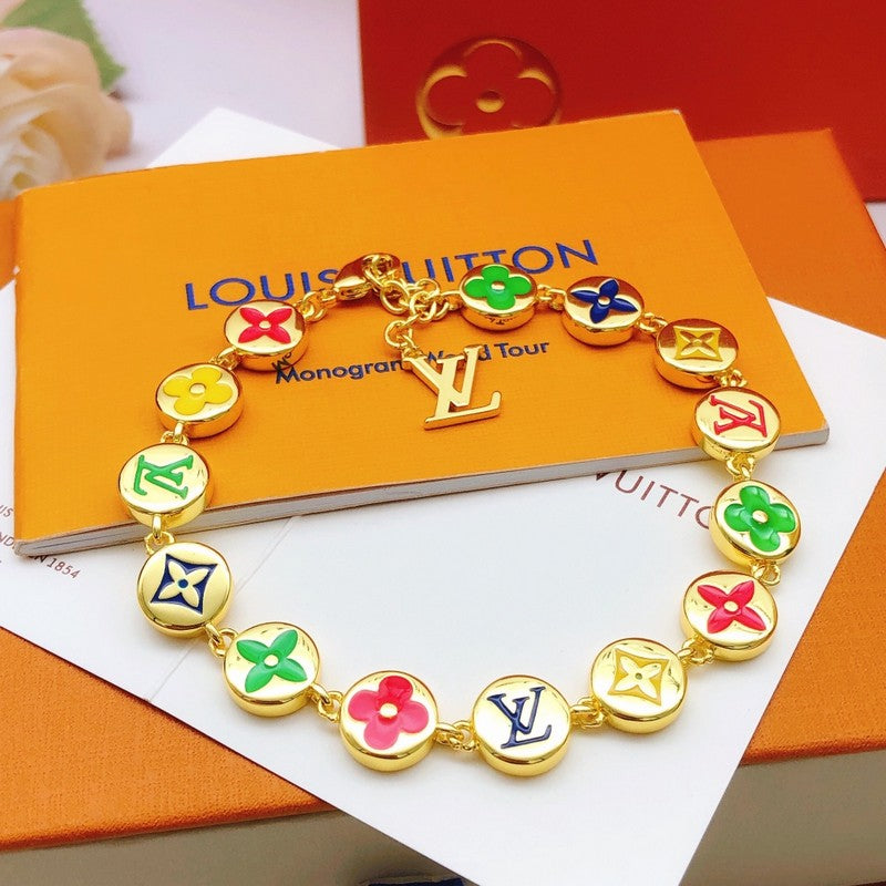 18K Louis Vuitton Monogram Party Bracelet