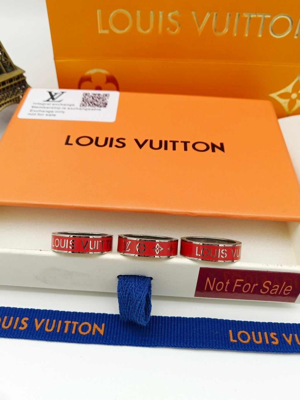 18K Louis Vuitton Red Ring