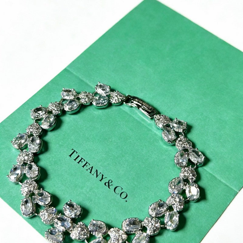18K Return to Tiffany Crystal Bracelet