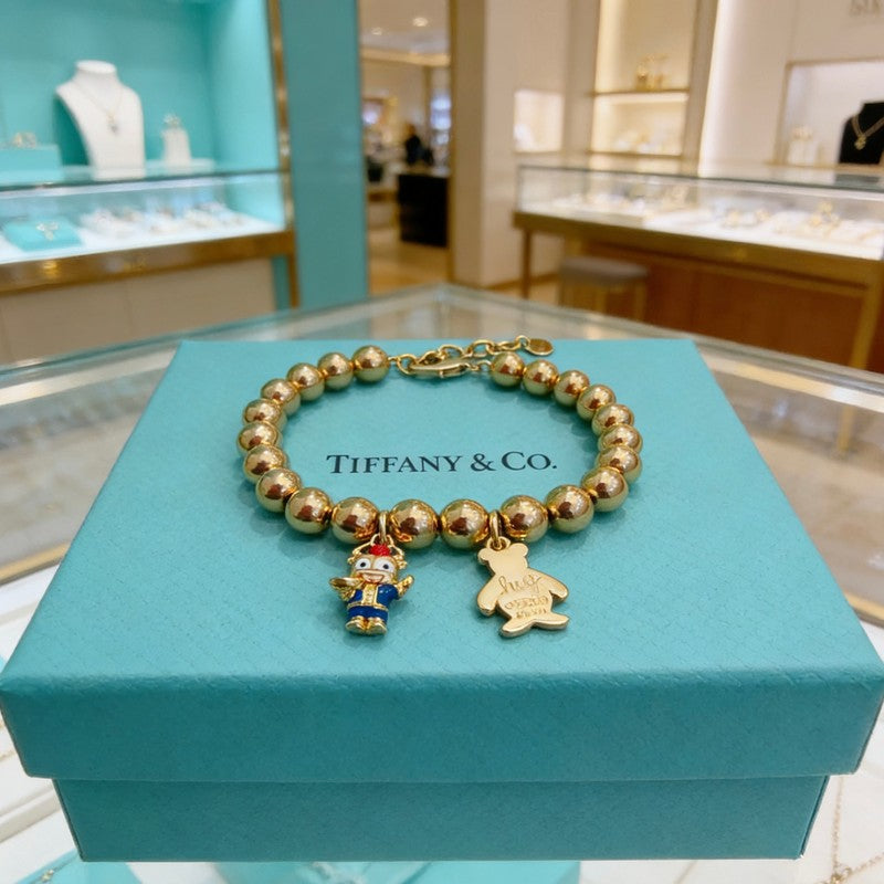 18K Return to Tiffany Tag Gold Bracelet