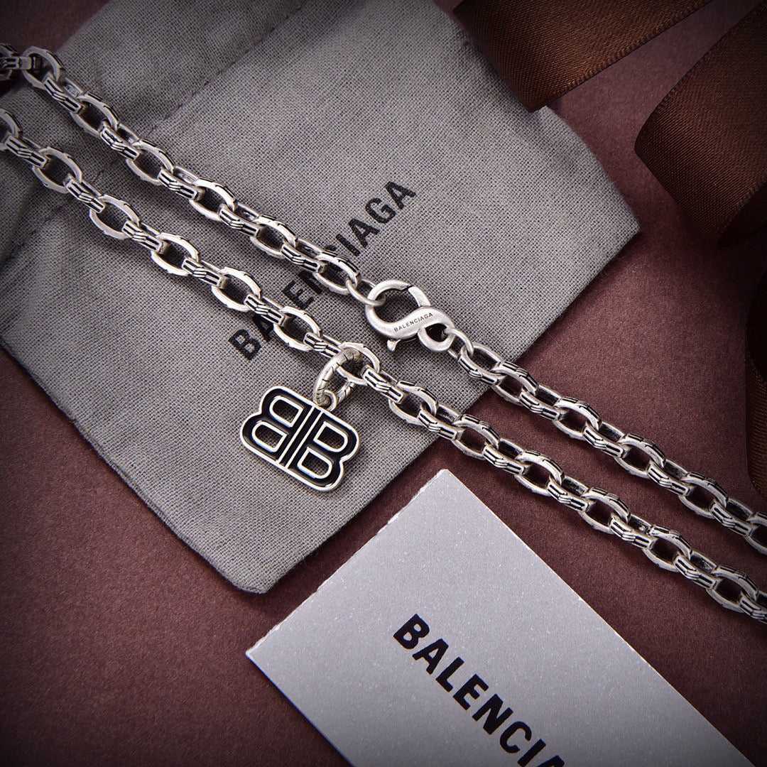 18K Balenciaga Chain Necklace