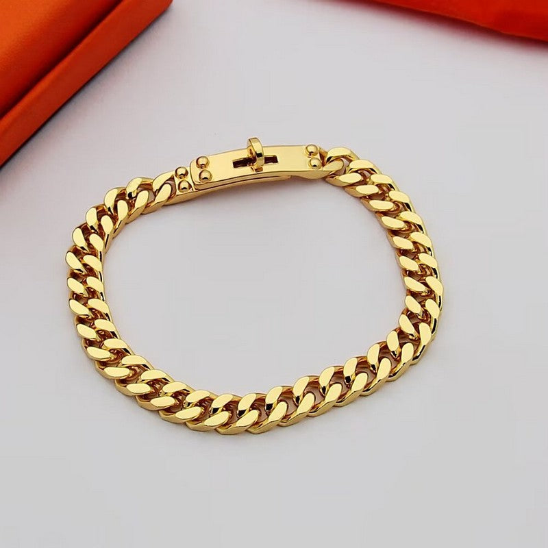 18K Kelly Hermes Chain Bracelet