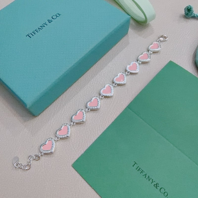 18K Return to Tiffany Blue Heart Tag Bracelet
