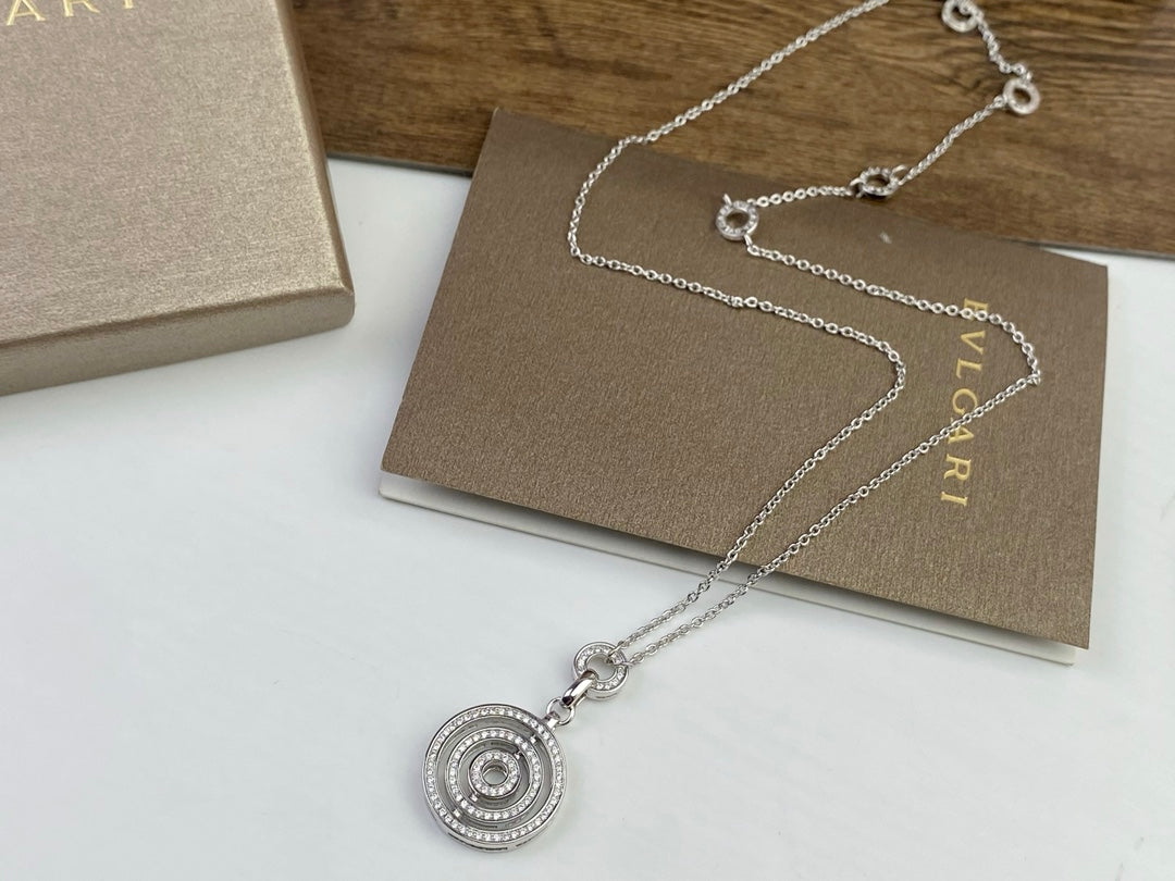 18K BVLGARI Cerchi Astrale Diamond Necklace