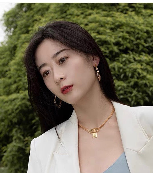 18K Celine Chain Earrings